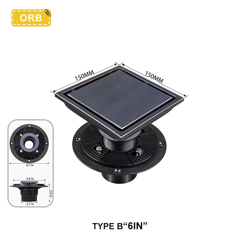 Sifon de Pardoseală Pătrat Inoxidabil Invizibil Deodorant Filtru de Gunoi Sifon Sifon de Pardoseală Duș Filtru de Apă Accesorii Baie