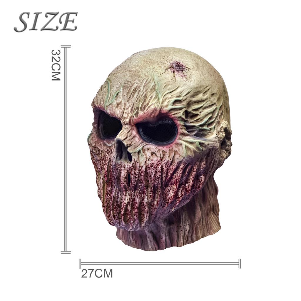 Horror Halloween Cosplay Mask Adult Party Decoration Props Zombie headgear
