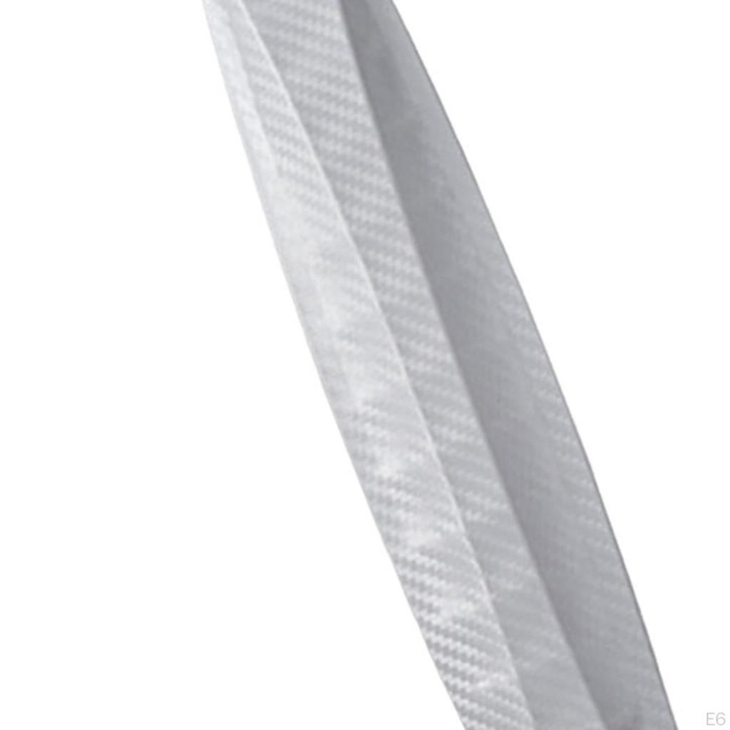 2 Pieces Universal Car Protectors Front Back Spare Parts PVC Anti Scratch Strips Stickers for SUV