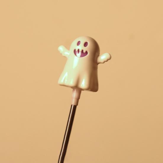 Halloween Pumpkin Glow Wand Flashing Toy Pumpkin Stick Ghost Flashing Wand Shake Toy Christmas Birthday Festive Atmosphere Enhancer