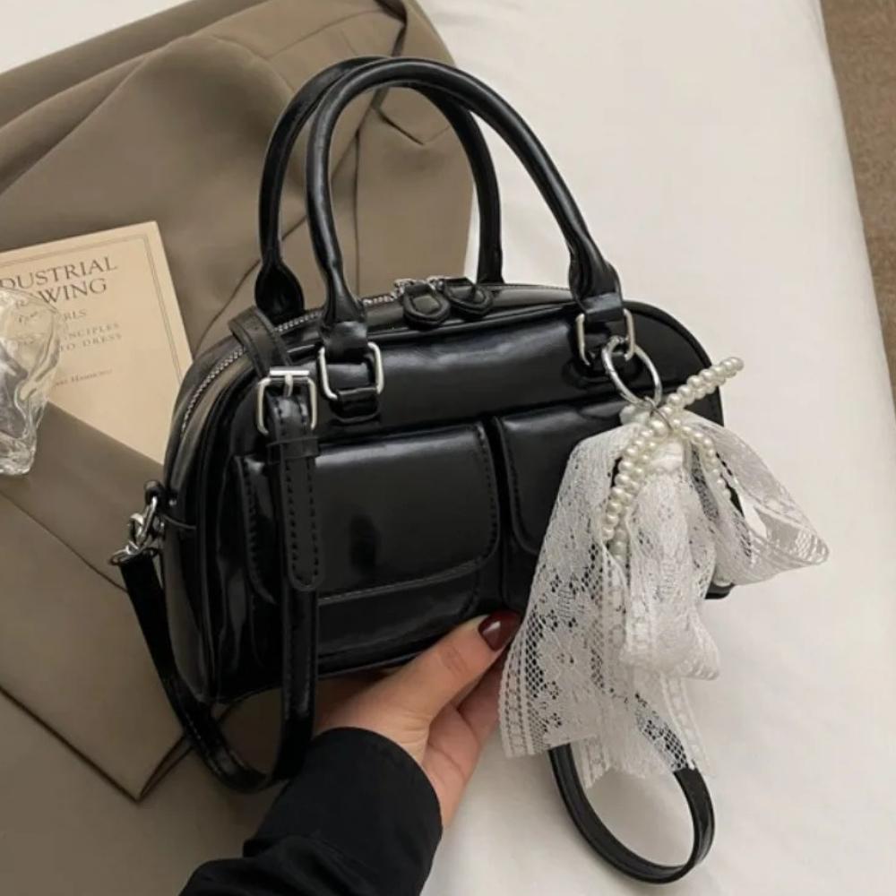 Ladies Crossbody Bag Fashion Everything Popular Casual Sweet Lace Ballet Style Design Sense of Spring and Summer New Shoulder Ba
