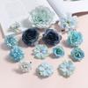 Mixed Rose Artificial Flowers Silk Fake Flowers Heads for Room Home Decor Wedding Decoration DIY Craft Garland Gifts Accessories