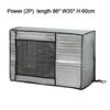 Aluminum Foil Dust Cover for Air Conditioner Protect Against Weather and Aging