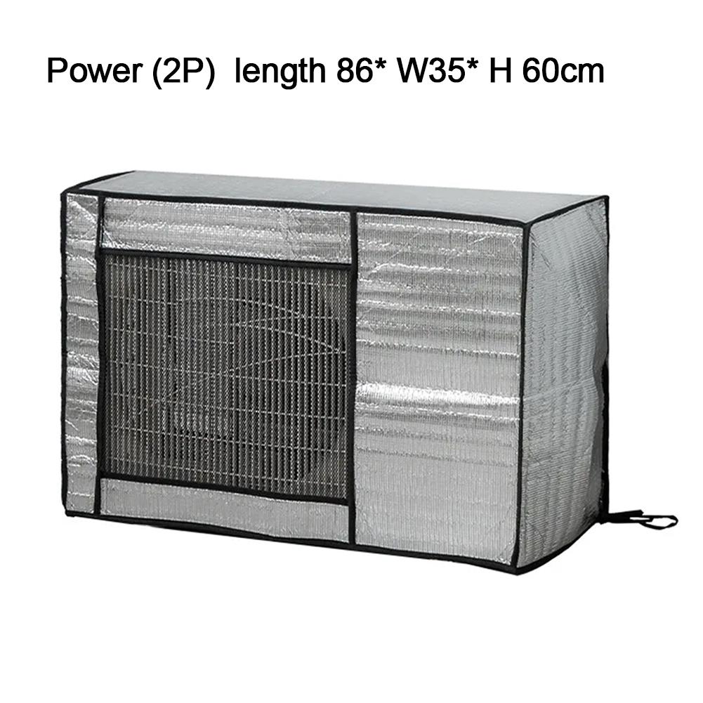 Aluminum Foil Dust Cover for Air Conditioner Protect Against Weather and Aging