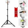 Multifunctional Phone Holder: Bluetooth Remote Selfie Stick & Floor Tripod for Live Streaming