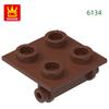 Non-Toxic 210Pcs/Lot 6134 Hinge 2 X 2 Top Block Moc Color Accessories Compatible With Brick Diy Children'S Toy Assembly Parts