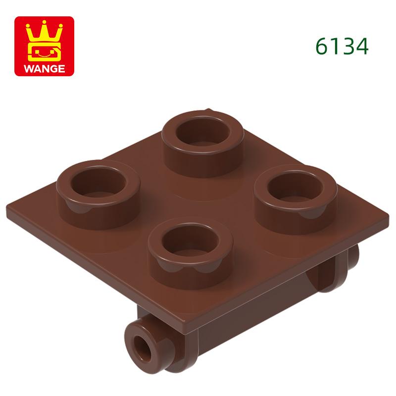 

210Pcs/lot 6134 Hinge 2 x 2 Top Block Moc Colour Accessories Works With featuring Brick DO IT YOURSELF Children s Toy Assembly Parts 210pc