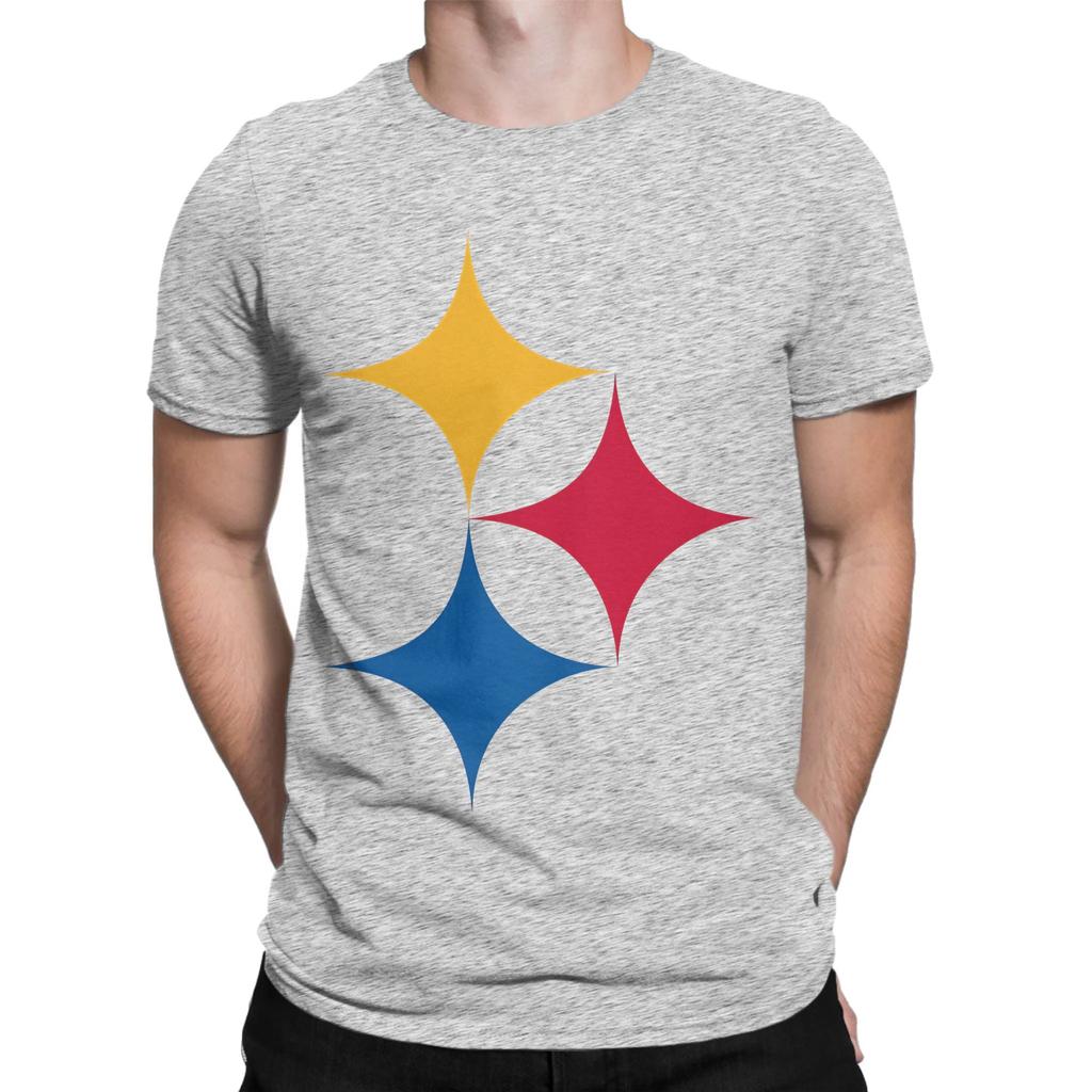 Iconic Pittsburgh Steelers Minimalist Vector Graphic Funny Graphic 100 Cotton Tshirt Hypocycloid Pittsburgh Tees Tops For Unisex