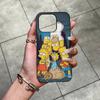 Custodia per Telefono Cartone Animato The S-Simpsons Per IPhone 11 12 13 14 15 16 17 Pro Max Plus Bordo in Silicone Ondulato