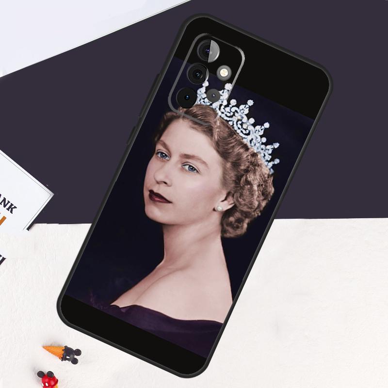 Reina Isabel II de Inglaterra Funda Para Samsung Galaxy A05 A06 A26 A16 A56 A36 A22 A32 A52 A54 A34 A14 A55 A15 A53 A33 A35