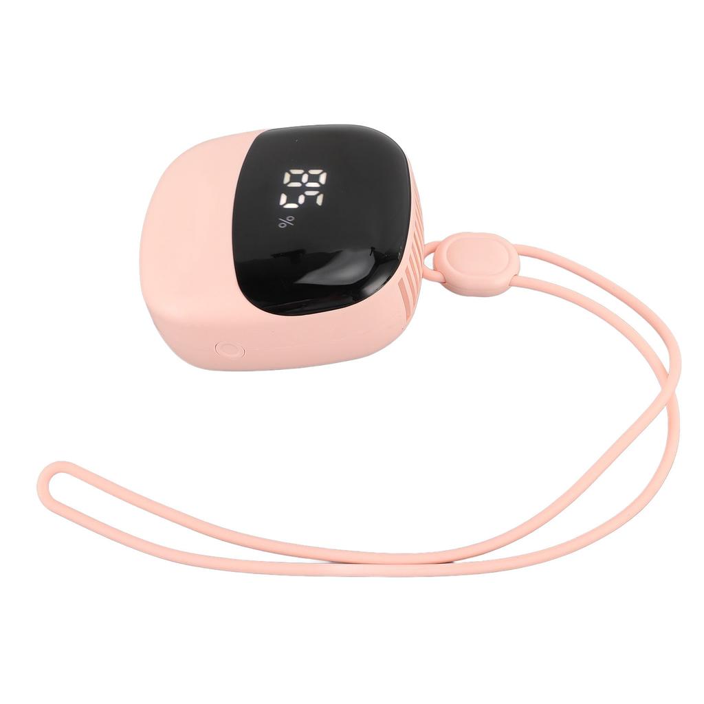 USB Neck Hanging Fan Portable Handheld Cooling Necklace Fan Rechargeable Fan For Traveling Camping