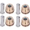 4Pcs Joystick Handle Control Valve, High Hardness Good Sealing Excavator Joystick Handle Button for E320B, C, D