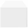Wall Mounted TV Cabinet Glossy White 98 x 41 x 30 cm