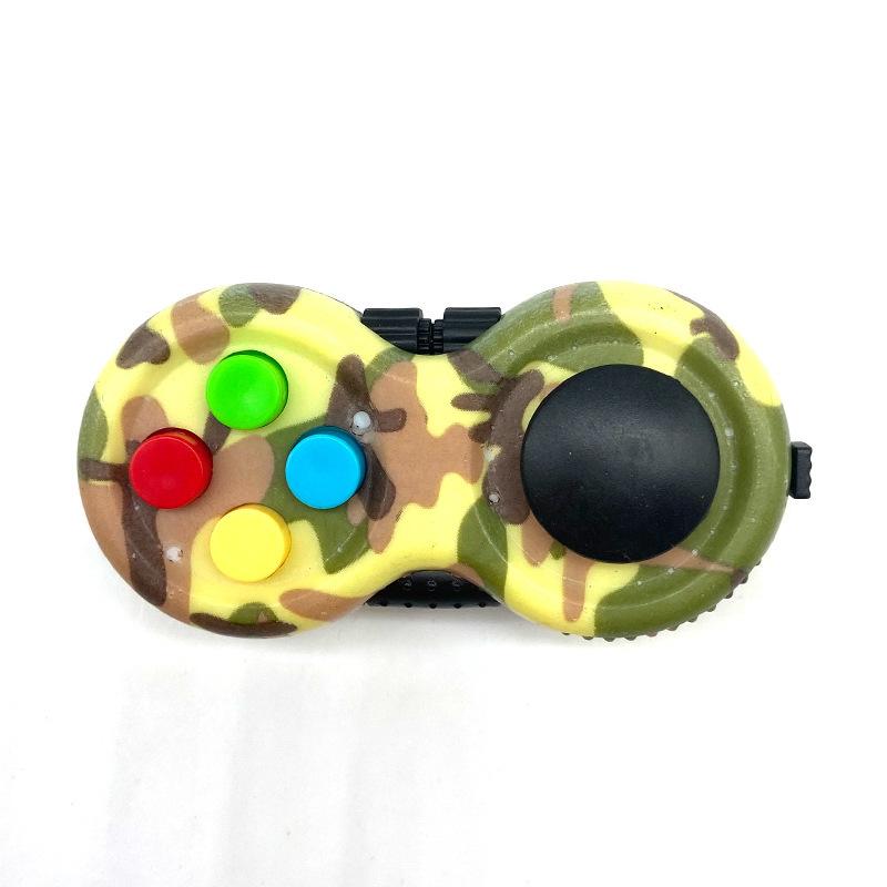 Fidget Pad with 8 Fidget Functions Fidget Controller Stress Reducer Fidget Toy Cube Relieves Stress and Anxiety Toys