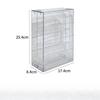 Acrylic Transparent Jewelry Box Vertical High Capacity Drawer Organizers Necklace Bracelet Storage Portable Storage Boxes Gifts