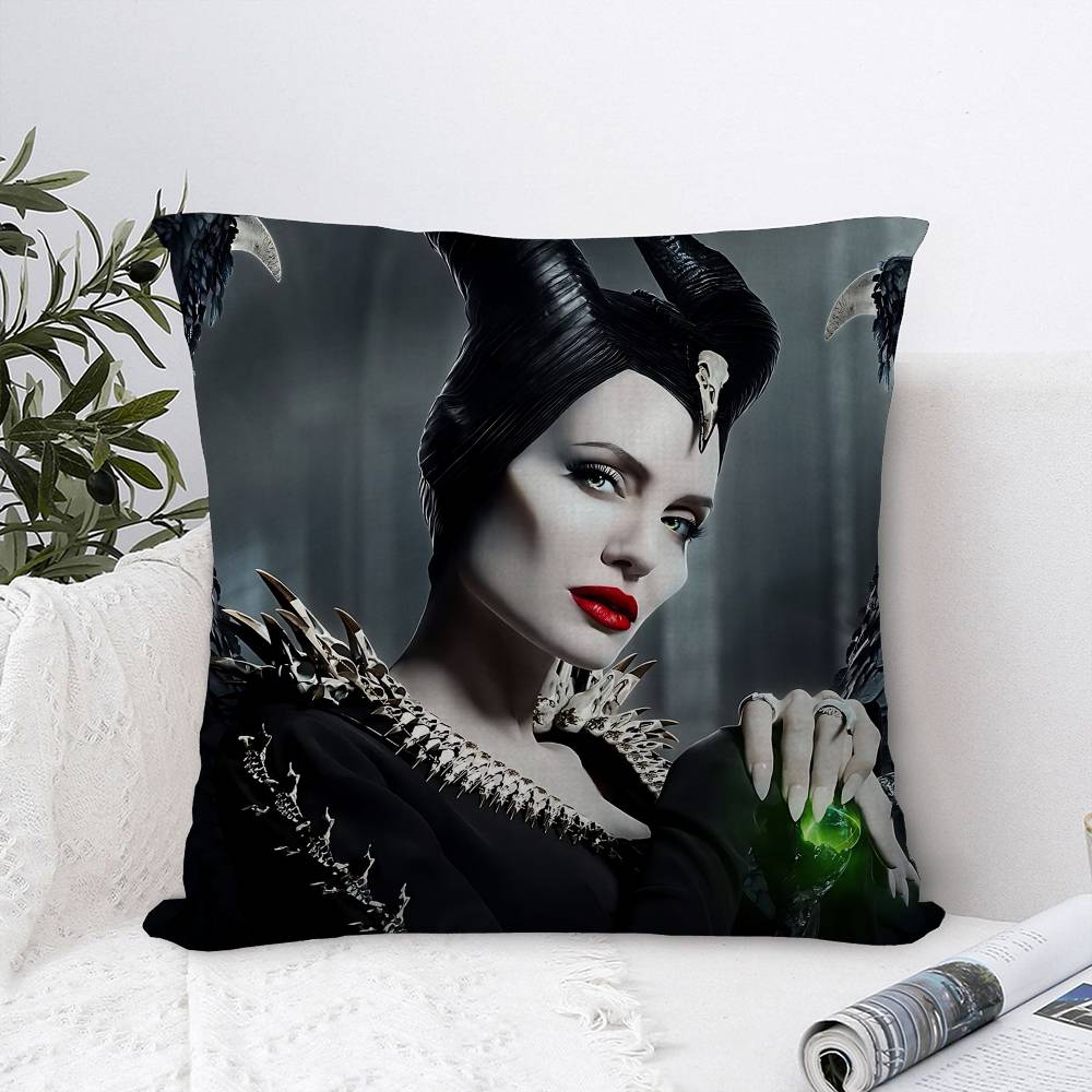Lustige Film M-Maleficent Büro Kissen Kissenbezug Auto Kissenbezug 45X45CM Lendenkissenbezug Sofa Kissenbezug