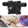 LIZEALUCKY Hand Electric Drill Pump, Drill Pump for Oil, Self Priming Water Transfer Pump, Mini Household Hand Drill Driven Pump Portable Centrifugal