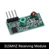 315Mhz / 433Mhz RF Wireless Transmitter Module and Receiver Kit 5V DC Wireless For Arduino Raspberry Pi /ARM/MCU WL Diy Kit