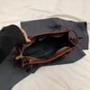 PU Leather Underarm Bags Lady Shoulder Bag for Women 2024 Winter New Fashion Y2K Tote Bags Retro Handbags and Purses