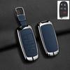 Housse Porte-Clés en Alliage de Zinc Automatique Adaptée Pour Jeep Grand Cherokee Wk2 Kl Wrangler Jk Jl Mp Patriot Renegade Commander Compass 4 5 Boutons Porte-Clés
