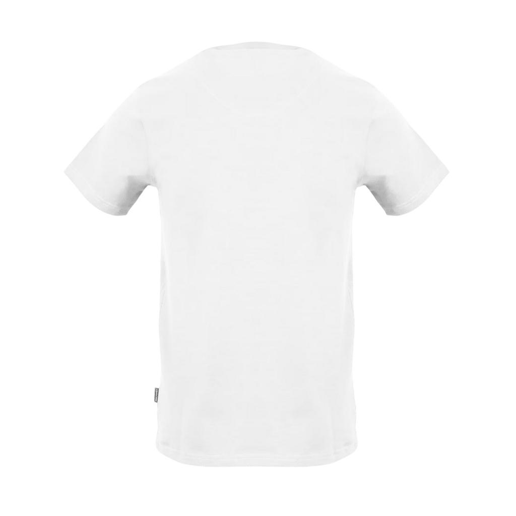 Aquascutum Mens Script Crew Neck T-Shirt