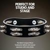 MEINL Percussion Compact Wood Tambourine with Nickel Plated Steel Jingles, 2-Rows, CTA2S-BK [Official Japanese Product]