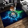 Thunder Basketball Team  Carpet, Kitchen Rugs, Yoga Mat, Non-Slip Mats, Rug for Bathroom, Living Room Bedroom, Camping Rugs Christmas Gift