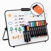 12Pcs Magnetic Liquid Marker Pen Dry Erase Highlighter Pen for Calendar Planning Board Whiteboard Window/Mirror 12 Colors Planner Marking