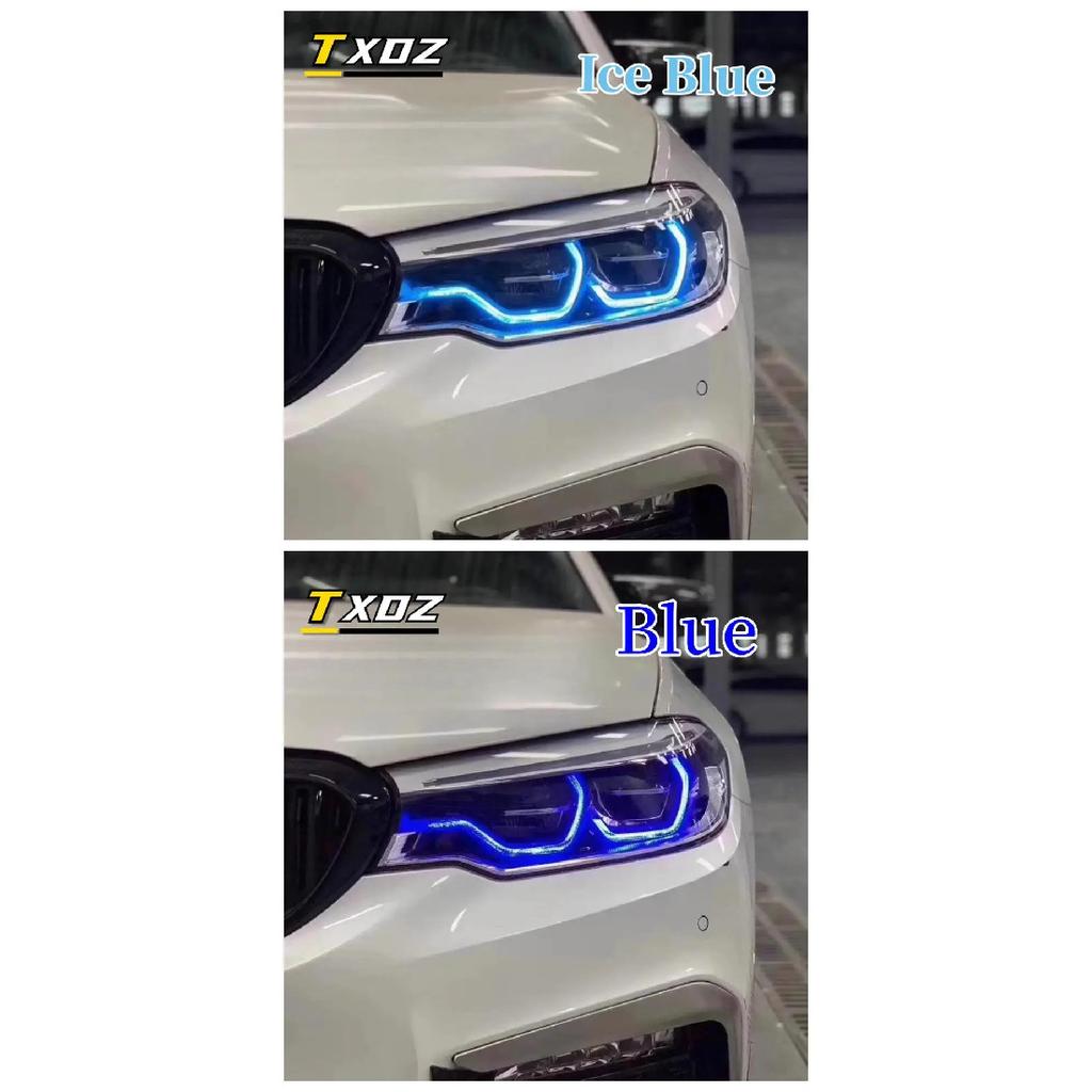 CSL G30 Blue DRL Yellow Angel Eyes For 2017 2018 2019 BMW G32 GT F90 M5 520i 530i 540i Adaptive LED Headlight Red Daytime Lights