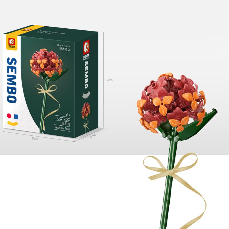 Eternal Flowers Bouquet Building Blocks Compatible For Lego Assembled Building Block Toys For