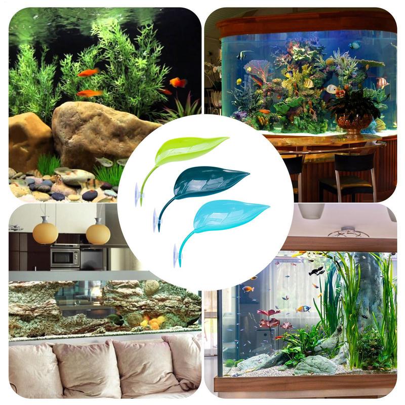 Small Pets Fish Tank Decor Betta Relax Play Plants Leaf Aquarium Decoration Fish Spawning Ornamental Artificial Leaf Hammock