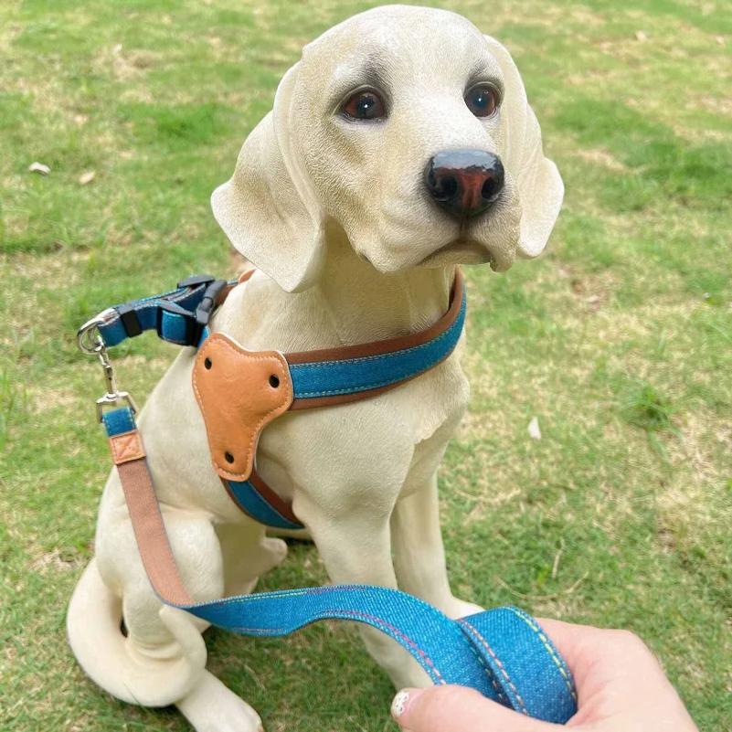 Pet Leash Dog Harness Explosion-proof Breathable Adjustable Small Medium and Large Saddle Dog Walking Rope Chain