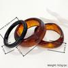 3/4 Pcs Thickened Irregular Resin Bracelet Wide Cuff Bracelet Set Exaggerated Chunky Bangles  Gifts