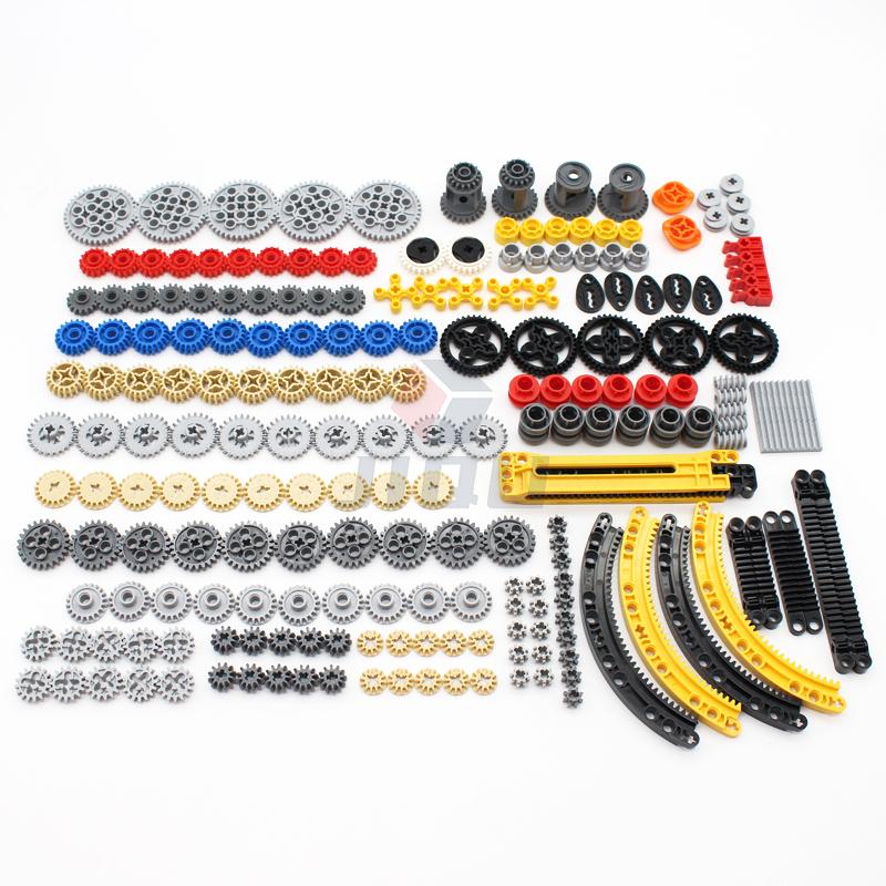 Moc Non-Toxic High-Tech Pin Conector Angrenaj Braț Ridicare Ax Panou Direcție Amortizor Acuator Liniar Kit Blocuri de Construcție Cărămizi Mindstorms
