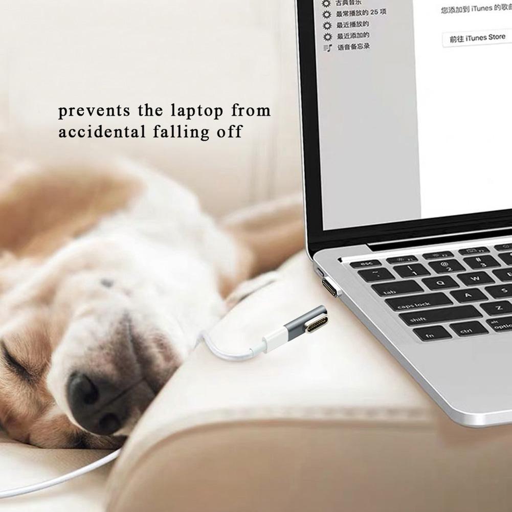 Magnetic Type-C 3.1 USB C Adapter 20Pin Notebook Laptop PD Charging Converter for MacBook/Huawei