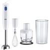 Stabmixer - BRAUN - MultiQuick 1 MQ10.202M - 450 W - 1 Geschwindigkeit - Weiß