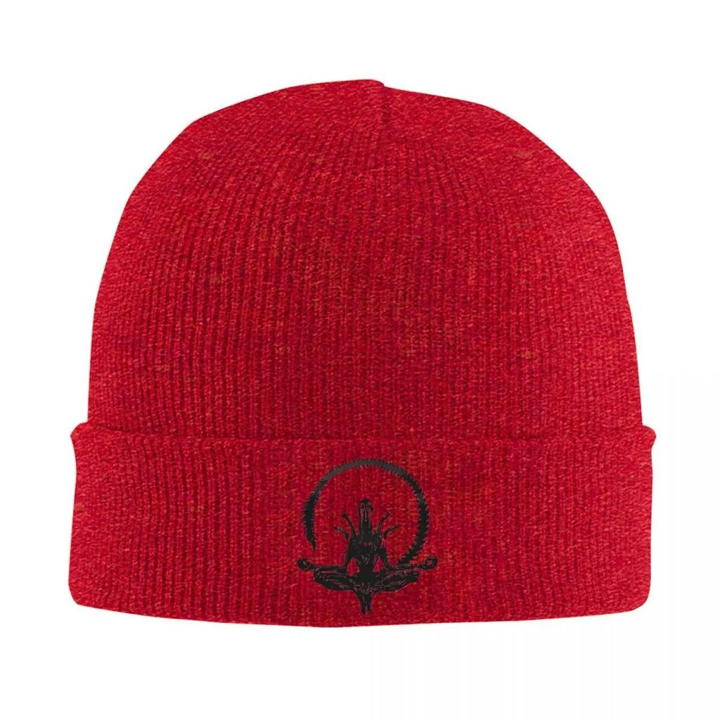 New Meditating Xenomorph Alien Knitted Hat Womens Unisexs Beanie Winter Hats Acrylic Casual Caps