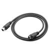 1 Piece Pure Copper Mouse Keyboard Extension Cable Head Round Ps2 Male To Male To Female 6 Pin Md6 Pin Extender