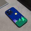 Funny Space UFO Alien Thing Phone Case For iPhone 16,15,14,13,12,11 Plus,Pro Max,XS,X,XR,SE,Mini,8,7,Soft Silicone Black Cover