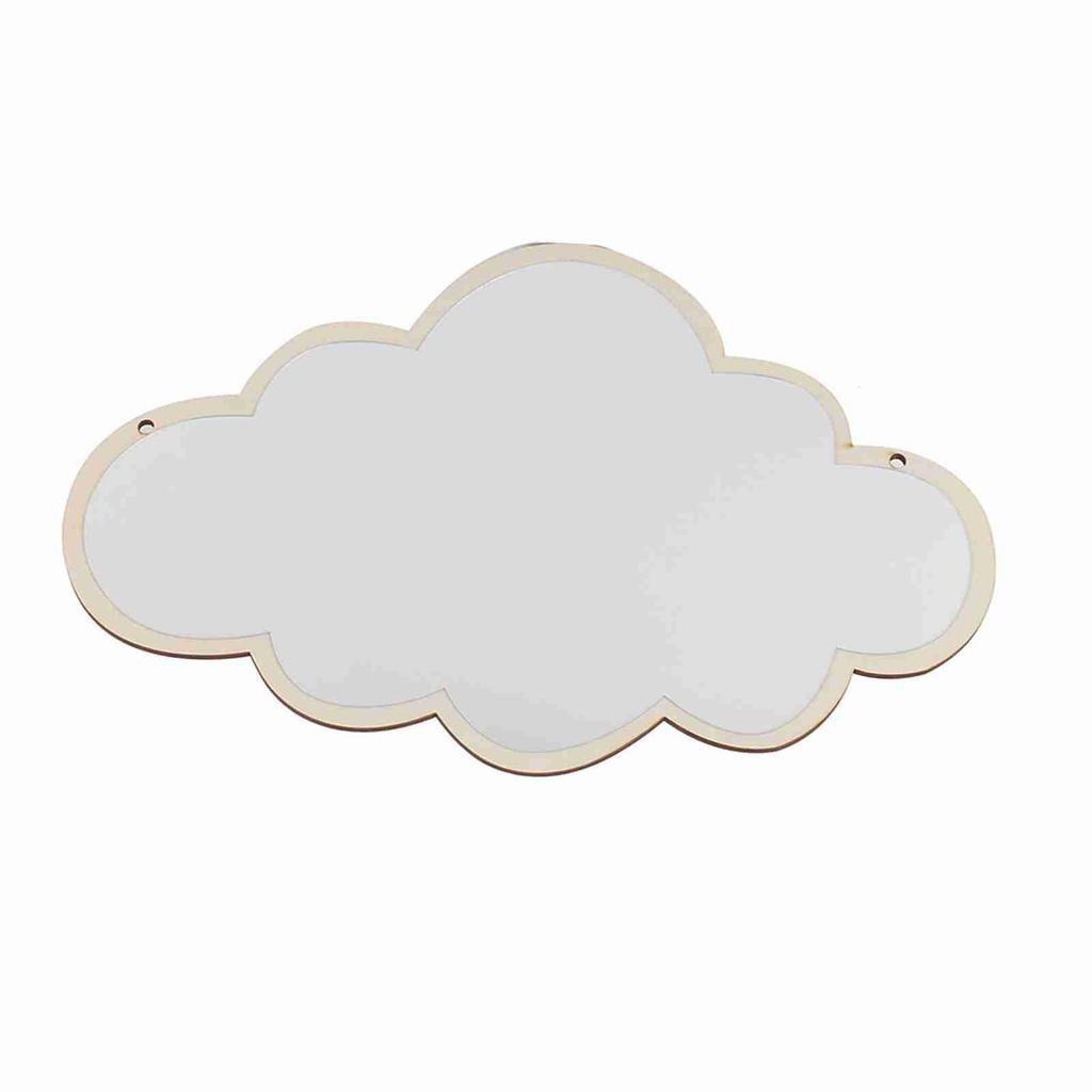 Nordischer Acryl Deko Spiegel Wandsticker Aufkleber Kinderzimmer Kunst Heimdeko #Wolke