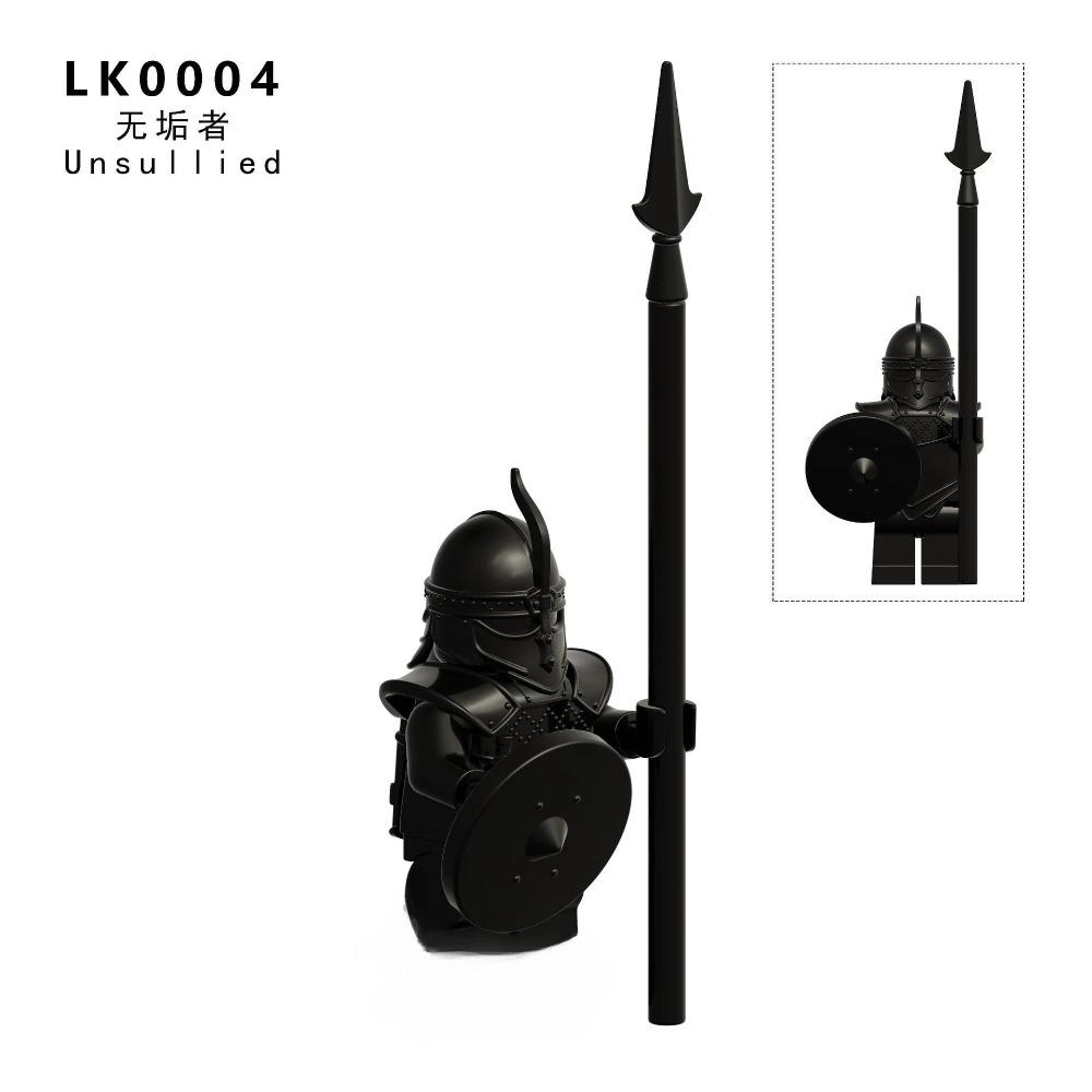 

LK0004 Medieval Soldier Shadow Legion Assembles Building Blocks, Humans, Toys, Boys and Girls Birthday Gifts