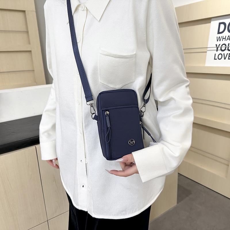 Neue Damen-Handytasche aus Nylon, Handytasche, Münzgeldbörse, Riemen, Umhängetasche, kleine Umhängetaschen für Damen, Geldbörse, Reisegeldbörse