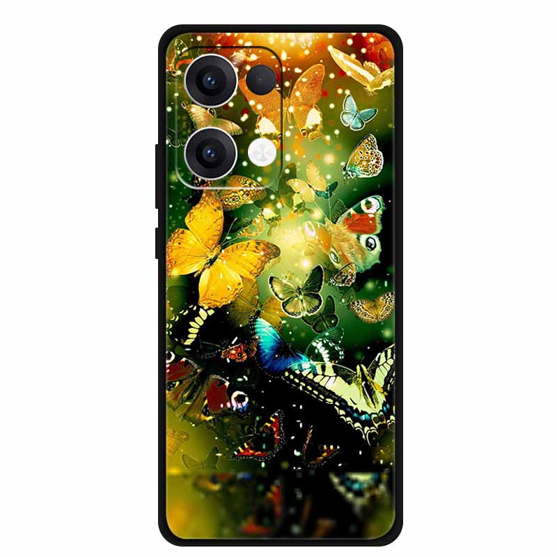 For Oppo Reno13 5G Case Reno13 Pro 5G Soft TPU Silicone Cover for Reno 13/ Reno13 Pro Soft Case Protective Phone Cases Reno13 5G