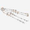 Pearl Beaded Sunglass Chain Hanging Cord Anti Drop Eyeglass Lanyard Adjustable Nonslip Eyeglass Holder Strap Eye Accessories