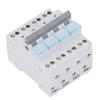 4 Pole Disconnect Switch DIN Rail Mount Miniature Circuit Breaker  Power Isolating Switch AC400V