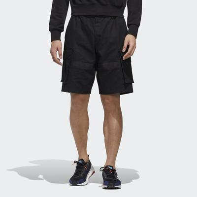 Cargo-Shorts Herren Schwarz Moderat GL0392