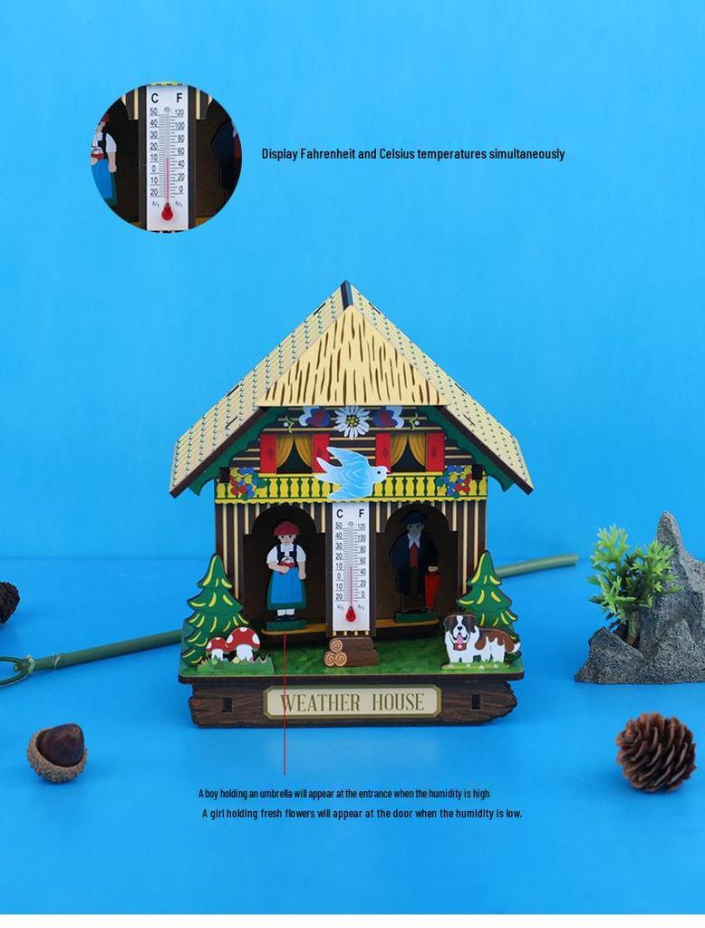 Εξωτερικός Επιτοίχιος Μετεωρολογικός Σταθμός: Βαρόμετρο, Αισθητήρας Θερμοκρασίας και Υγρασίας