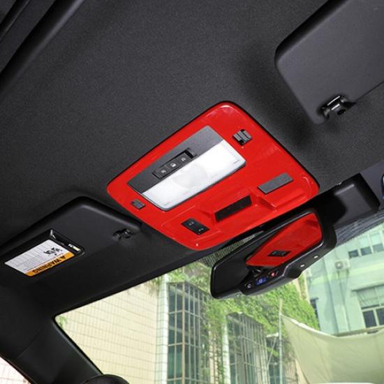 Vorderes oberes Dach Leseleuchte Lampe Zierleiste Abdeckung Rahmen Für Chevrolet Camaro 2010-15