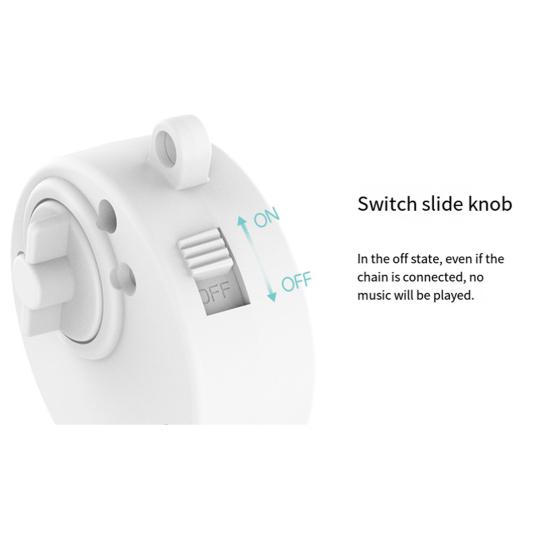 Wiszący grzechotnik do łóżeczka dziecięcego, uchwyt na zabawki z klasyczną muzyką, nakręcany mechanizm, dźwięk mechaniczny, obracany hak, przełącznik suwakowy, akcesoria do wózka