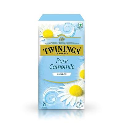 Twinings Chamomile Tea, 100 Teabags, Herbal Infusion Tea, Subtle And Flowery, Light And Gentle Taste, Good Sleep, Stress Relief, Relax, 100 Gram